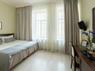 Гостиница Атлантика Санкт-Петербург Небольшой двухместный номер с 1 кроватью или 2 отдельными кроватями-1